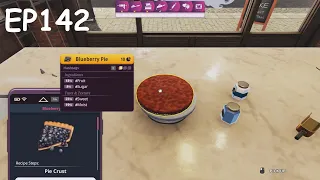 Cooking Simulator EP142: [Cakes & Cookies DLC] Day 2 - Blueberry Pie