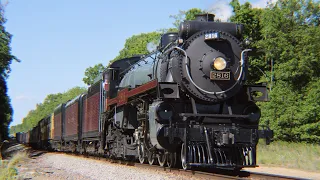 Chasing CP 2816 "The Empress" from Chillicothe, Mo - Birmingham, Mo on the Final Spike Steam Tour!!