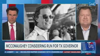 Matthew McConaughey leads new Texas Governor poll | On Balance with Leland Vittert