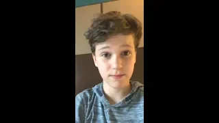 Gabriel Bateman Instagram live stream (1 hour)  / 16 May 2018