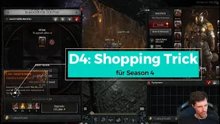 PTR: Diablo 4 Krise: Gelbe Materialien aufgebraucht? Die Shopping Farm Methode hilft!