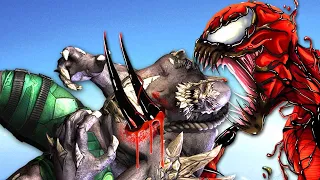 Carnage VS Injustice Doomsday Epic Battle | Redux Mango