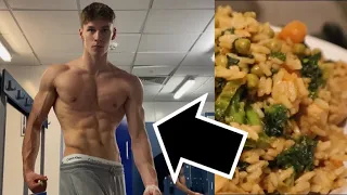 What I eat in a day to get shredded for summer