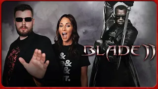 My wife watches Blade 2 (2002) for the FIRST time || Movie Reaction