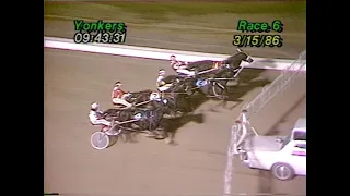 1986 Yonkers Raceway - Cagey Hero & Buddy Gilmour