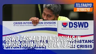 DSWD cash aid to individuals in crisis situations 'open to all'