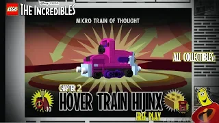 Lego The Incredibles: Hover Train Hijinx FREE PLAY (All 10 Minikits) - HTG