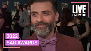 Oscar Isaac Can't Hide On-Camera From Jessica Chastain | E! Red Carpet & Award Shows