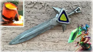 Aluminum Casting Arcade Riven Sword (League Of Legends) - Sword Casting At Home