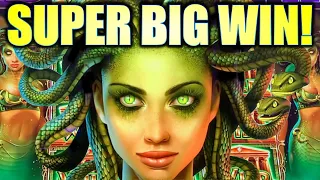 ★SUPER BIG WIN AGAIN!★ SHE STILL LOVES ME! $6.00 MAX BET MEDUSA UNLEASHED! Slot Machine Bonus (SG)