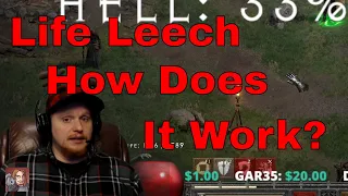 D2R - How Does Life Leech Work? (Let's Dive In Together)