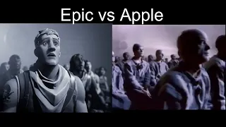 Apple's "1984" vs Epic's "Nineteen Eighty-Fortnite"