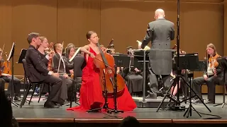 Elgar Cello Concerto Excerpt | Olivia Schulte