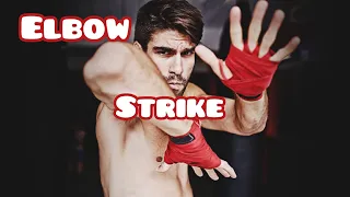Elbow strikes tutorial / elbow like a blade , rather take 10 punches not one elbow ￼