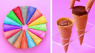 Top Amazing Satisfying Rainbow Cake Decorating Compilation | So Yummy Chocolate Cake Tutorials