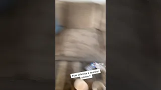 Tiktok murder scene video