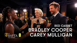 Maestro's Carey Mulligan and Bradley Cooper on receiving honest feedback | EE BAFTA Film Awards 2024