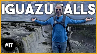 IGUAZU Brazil 1500 Kilometers to My Dream Waterfalls [S4.Ep.17]-Patagonia to Alaska on an Old KLR650