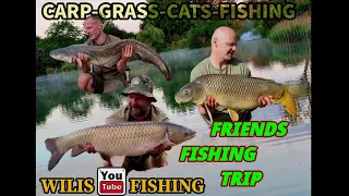 ZASIADKA NA SUMY, AMURY I KARPIE W ANGLII .CARP - CATSS -GRASS UK FISHING. PART 1