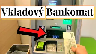 Vkladový bankomat České spořitelny, Moneta, ČSOB, KB, Raiffeisenbank💸Návod jak používat VKLADOMATY