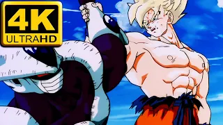 [4K, 120FPS] Goku si trasforma in Super Saiyan contro Cooler ITA