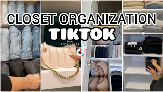 ASMR 👗Closet Tour ! How I Organized My Closet • Satisfying ♡ TIKTOK Compilation