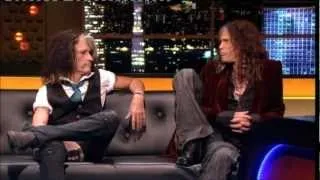 "Aerosmith" Steven Tyler & Joe Perry" The Jonathan Ross Show Series 3 Ep 10 20 October 2012 Part 4/5