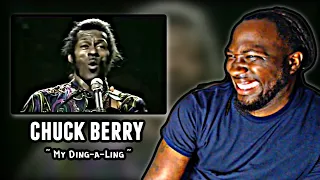 I CAN'T STOP LAUGHING!..*First Time Hearing* Chuck Berry - My Ding A Ling | REACTION