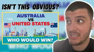 British Guy REACTS to Australia vs United States - Who Would Win? Military Comparison