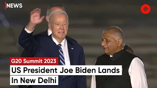 G20 Summit 2023: US President Joe Biden Lands In New Delhi For G20 Summit