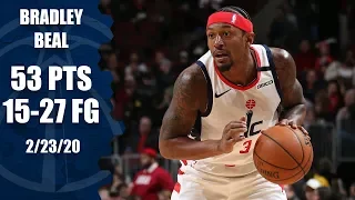 Bradley Beal drops career-high 53 points in The Chi | 2019-20 NBA Highlights