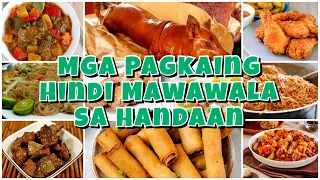 TOP 10 NA PAGKAING HINDI MAWAWALA KAPAG MAY HANDAAN | Pepperhona’s Kitchen 👩🏻‍🍳