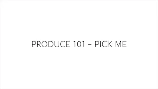 Pick Me Lyrics (hangul only)