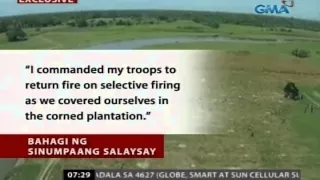 Platoon commanders ng naunang blocking force, 'di raw pinalapit ang iba pang SAF