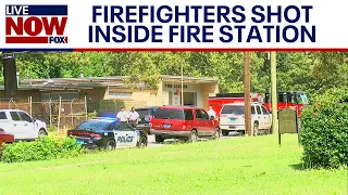 Firefighters shot: Ambushed at Birmingham fire station | LiveNOW from FOX