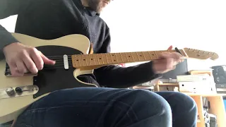 Good old Texas blues shuffle 😎 (Mjt telecaster 52+Fender Deluxe Reverb II)