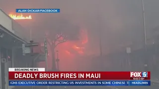 Multiple Killed On Maui As Fires Burn Through Hawaii
