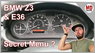 🚨 Secret BMW Menu For Your BMW Z3 & other E36's