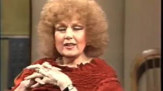 Edie Adams on Letterman, October 27, 1982