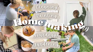 Young Mom Homemaking in a Small Fixer Upper Home
