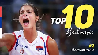 TOP 10 Best Actions by Jovana Brakočević ● BrenoB ᴴᴰ