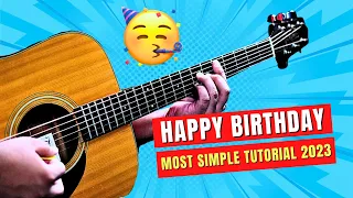 The MOST SIMPLE & COOL Way To Play HAPPY BIRTHDAY | Beginner Guitar Lesson