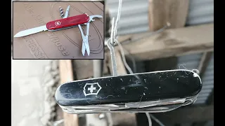 Hard Use крюка на ноже Victorinox, Compact с шилом реален?