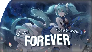 Nightcore - Forever (Axel Johansson ft. Ella Young + English Translation) || Lyrics