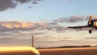 Plane Spraying Cotton 17