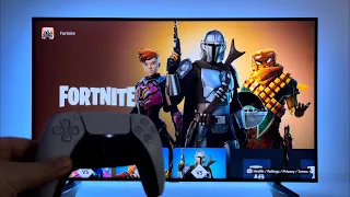 Fortnite on PlayStation 5 - Season 5 Zero Point | PS5 gameplay 4K HDR TV