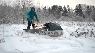 Мотобуксировщик Пионер // Новый, доступный и классный