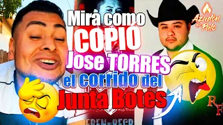 Análisis del PLAGIO o ROBO de José Torres en la canción del Junta Botes corrido de Jorge Santa Cruz