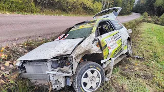 Orimattila ralli 2023 ek4 HUGE CRASH