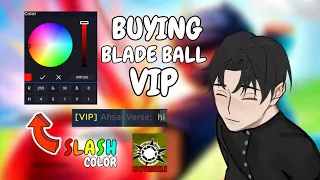 Buying Vip In Blade Ball 🔥